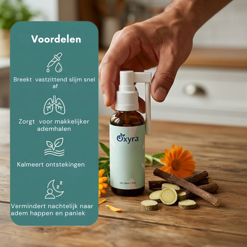 Longen schoonmaak spray