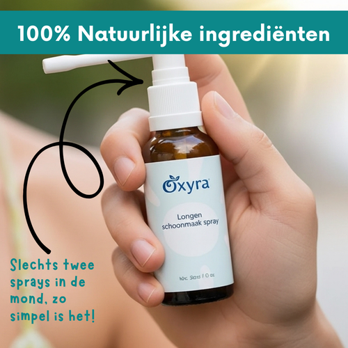 Longen schoonmaak spray