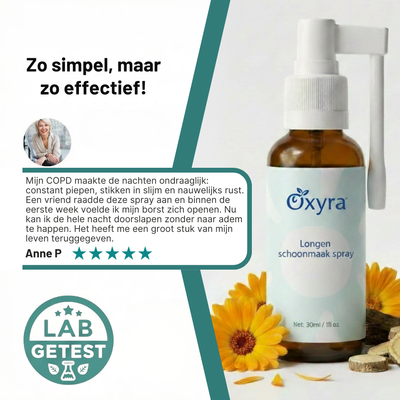 Longen schoonmaak spray