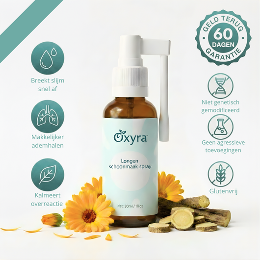 Longen schoonmaak spray